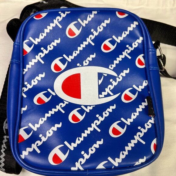 Champion All Over Print Small Shoulder Bag, Streetwear - Picture 1 of 5